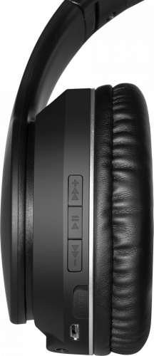 Беспроводные накладные наушники DEFENDER FreeMotion B580 Bluetooth, черные (1/20) (63580) фото 2