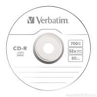 Диск VERBATIM CD-R 80 (52х) DL CB-100 (400)