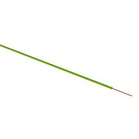 Провод ПГВА REXANT 1х1.00 мм², зеленый, бухта 100 м (1/8)