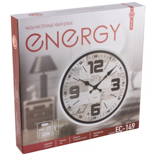 Часы настенные кварцевые ENERGY модель ЕС-149 (1/10) фото 5