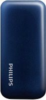 Мобильный телефон Philips E255 Xenium 32Mb синий раскладной 2Sim 2.4" 240x320 0.3Mpix GSM900/1800 GS