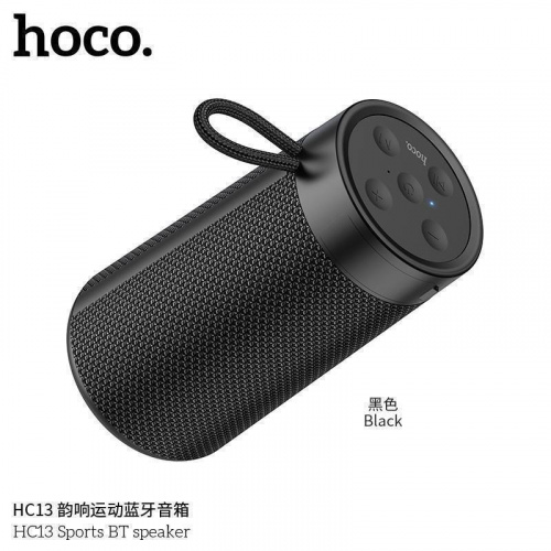 Колонка портативная HOCO HC13, Sports, Bluetooth, цвет: чёрный (1/30) (6931474769510)