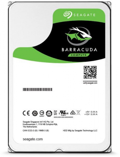 Внутренний HDD  Seagate  2TB  BarraCuda, SATA-III, 5400 RPM, 128 Mb, 2.5'' (ST2000LM015)
