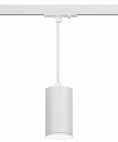 Трековый светильник однофазный ЭРА TR45 - GU10 S WH подвесной 52*100 под лампу MR16 белый (1/50) (Б0054181)