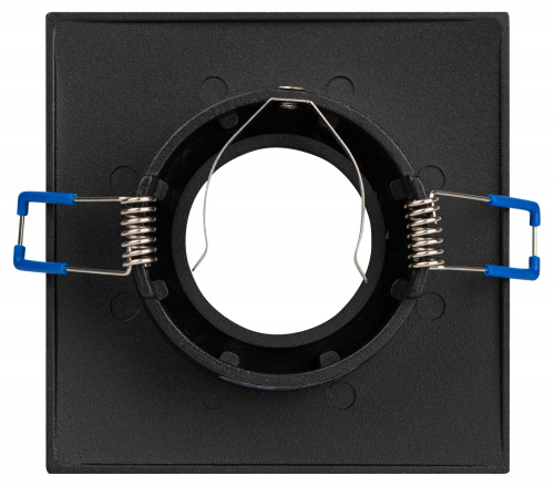 Светильник ЭРА встраиваемый алюминиевый KL104 BK MR16 GU5.3 черный (1/100) (Б0059794) фото 4