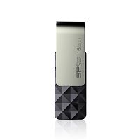 Флеш-накопитель USB 3.0  16GB  Silicon Power  Blaze B30  черный (SP016GBUF3B30V1K)
