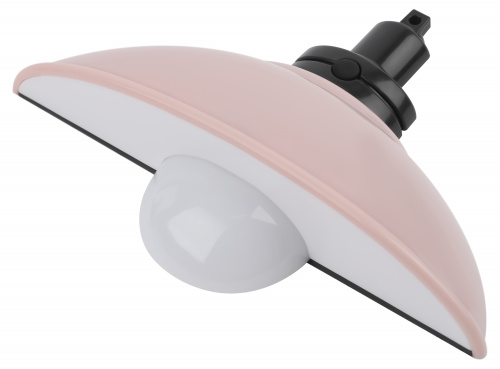 Светильник-ночник светодиодный ЭРА NLED-487-1W-SW-P настенный на батарейках с выключателем розовый (1/24) фото 2