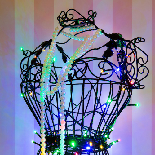 Гирлянда NEON-NIGHT "Твинкл Лайт" 4 м, темно-зеленый ПВХ, 25 LED, цвет МУЛЬТИКОЛОР (1/96) фото 13