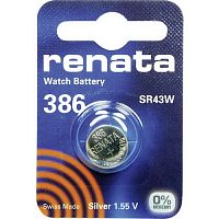 Элемент питания RENATA  R 386 SR 43 W   (10/100) (R386)