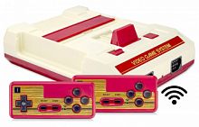 Игровая консоль Dendy Retro Genesis белый/красный в комплекте: 300 игр