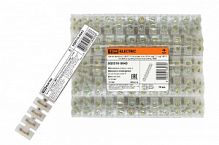 Зажим винтовой ЗВИ-15 полипропилен 1,5-6мм2 12пар 100°С белый (индивидуальная упаковка) TDM (1/10/30