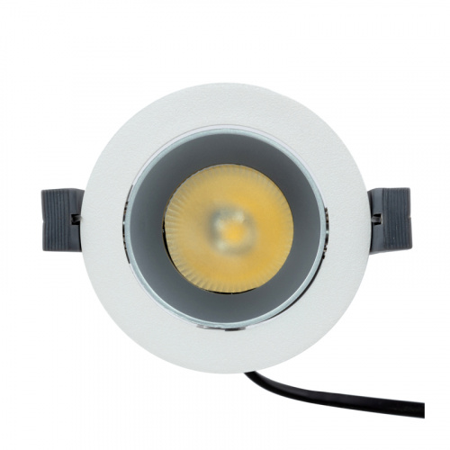 Светильник встраиваемый поворотный REXANT Horeca Dark Light с антиослепляющим эффектом 12 Вт 4000 К LED SILVER (1/45) (615-1003) фото 3