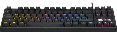 Клавиатура механическая игровая Defender Blitz GK-240L RU,Rainbow, черный (45240) фото 9