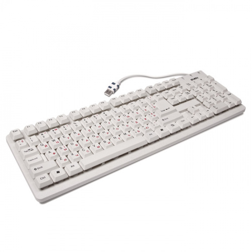 Клавиатура SVEN Standard 301 USB белый (SV-03100301UW) фото 2