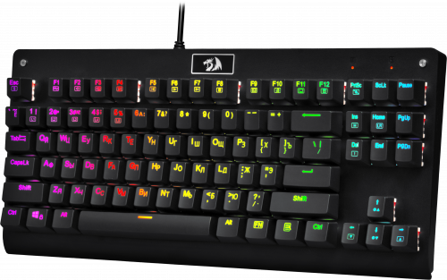 Клавиатура механическая игровая Redragon Dark Avenger 2 RU,RGB подсветка,компактная, черный (1/10) (70770) фото 2
