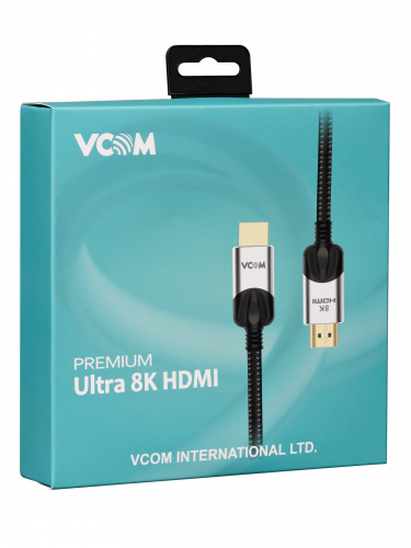 Кабель HDMI 19M/M,ver. 2.1, 8K@60 Hz 3m VCOM <CG865-3M> (1/30)