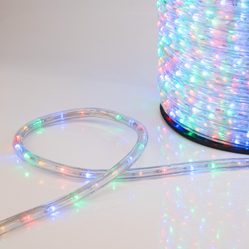 Дюралайт NEON-NIGHT LED, свечение с динамикой (3W) - мульти (RYGB), 36 LED/м, бухта 100м (100/100) фото 2