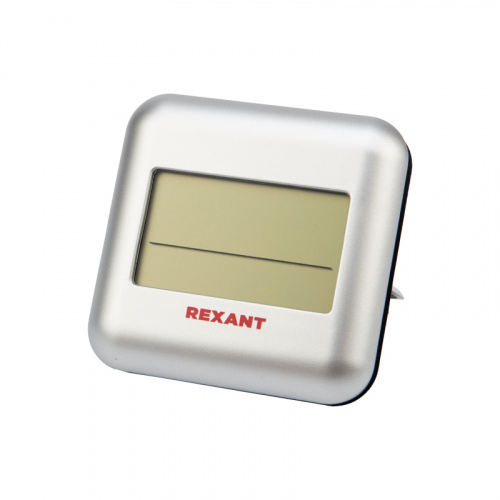 Термометр электронный REXANT S3341BF с часами и беспроводным выносным датчиком (1) фото 4