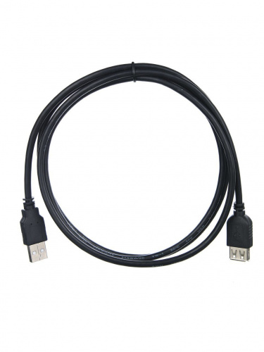 Кабель удлинительный TELECOM USB2.0 <AM->AF>, черный, 1,5 м (1/300) (TUS6990-1.5M) фото 3