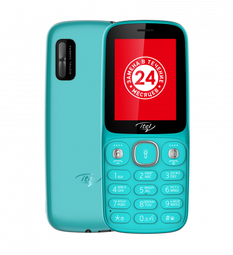 Мобильный телефон ITEL IT5026 DS Peacock Green (ITL-IT5026-PEGN)