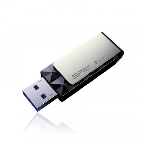 Флеш-накопитель USB 3.0  8GB  Silicon Power  Blaze B30  чёрный (SP008GBUF3B30V1K) фото 4