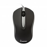 Мышь Smart Buy 329, черная/серая, USB (1/100)