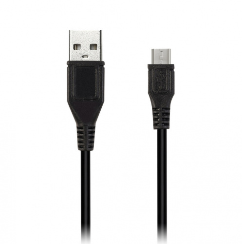 Кабель SMART BUY USB 2.0 - micro USB, черный, 1.0 м. (1/500) (iK-12c black)