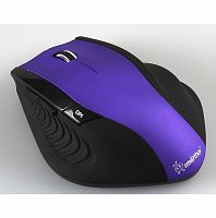 Беспроводная оптическая мышь Smart Buy 613AG, фиолетовая/черный (1/40) (SBM-613AG-PK)