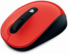 Мышь Microsoft Sculpt Mobile Mouse Flame Red красный оптическая (1000dpi) беспроводная USB2.0