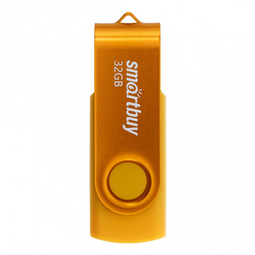 Флеш-накопитель USB  32GB  Smart Buy  Twist  жёлтый (SB032GB2TWY)