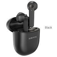 Наушники внутриканальные Borofone BE49 Serenity, Bluetooth, 300 мАч, цвет: чёрный (6931474739636)