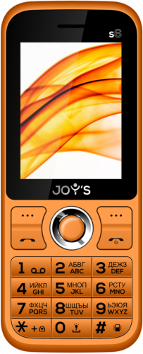 Мобильный телефон Joys S6 DS Orange (JOY-S6-OR)