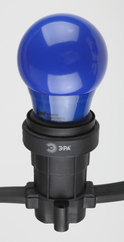Лампа светодиодная ЭРА STD ERABL50-E27 E27 / Е27 3Вт груша синий для белт-лайт (1/100) (Б0049578) фото 5