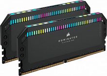 Память DDR5 2x32Gb 5200MHz Corsair CMT64GX5M2B5200C40 DOMINATOR PLATINUM RGB RTL PC5-41600 CL40 DIMM 288-pin 1.25В с радиатором