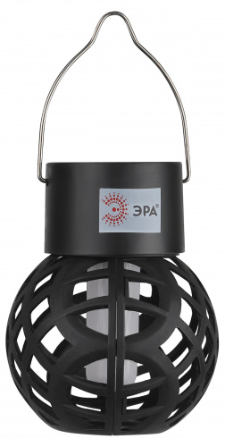 Светильник ЭРА уличный ERASF22-36 на солнечных батареях садовый подвесной Лампочка орнамент 7 см (1/16) фото 2