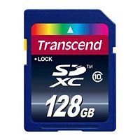 SDXC  128GB  Transcend Class 10