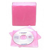 Пакет ST для 2CD-DVD дисков (красный) (100/5000)