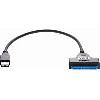Кабель-адаптер USB3.0 ---SATA III 2.5", Aopen/Qust <ACU815>(1/125)