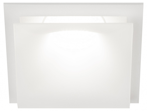 Светильник ЭРА встраиваемый декоративный KL102 WH MR16 GU5.3 белый (1/100) (Б0056350) фото 2