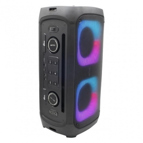 Портативная акустика напольная RITMIX SP-910B black, 75Вт,Bth,30Гц-18КГц,FM-рад,RGB-подсв,AUX,USB,microSD,диспл:LED,до 6ч.раб,2 (1/2) (80002236) фото 7