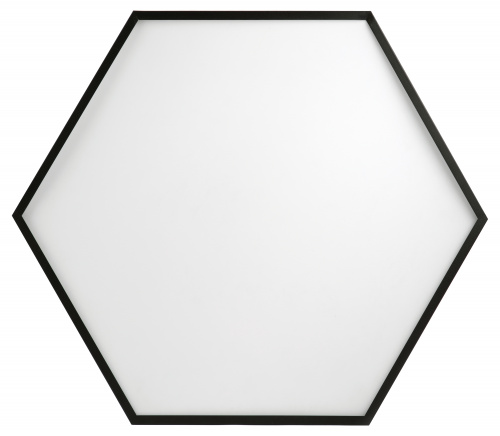 Светильник светодиодный ЭРА Geometria SPO-121-B-40K-038 Hexagon 38Вт 4000K 4000Лм IP40 600*80 черный подвесной драйвер внутри (1/4) (Б0058875) фото 8