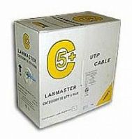 Кабель информационный Lanmaster LAN-5EUTP-GN кат.5е U/UTP не экранированный 4X2X24AWG PVC внутренний
