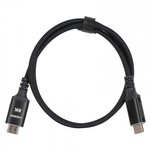 Кабель HDMI 19M/M,ver. 2.1 8KX60Hz (Econom) оплетка 1m iOpen <ACG859B-1.0> (1/60) фото 2