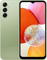Смартфон Samsung SM-A145 Galaxy A14 128Gb 4Gb светло-зеленый моноблок 3G 4G 2Sim 6.6" 1080x2408 Android 13 50Mpix 802.11 a/b/g/n/ac NFC GPS GSM900/180
