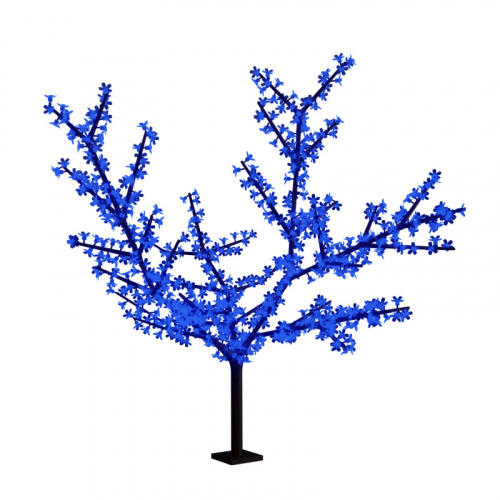 Дерево светодиодное NEON-NIGHT "Сакура", высота 1,5м, диаметр кроны 1,8м, синие светодиоды, IP 65, понижающий трансформатор в комплекте (1/1) фото 2