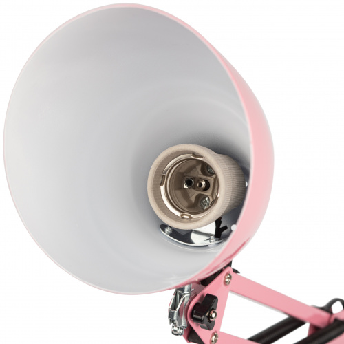 Светильник ЭРА настольный под лампу N-123-E27-40W-P Е27 с основанием розовый (1/12) (Б0052757) фото 8