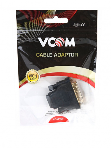 Переходник VCOM HDMI 19F to DVI-D 25M, позолоч. контакты <VAD7818> (1/200) фото 3