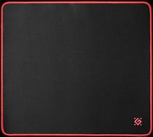 Коврик DEFENDER Black XXL, ткань+резина, игровой, 400x355x3 мм (1/30) (50559)