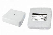 Коробка распаячная КР 75х75х20 ОП белая, IP40, инд. штрихкод TDM (1/100) (SQ1401-0903)