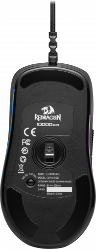 Мышь Redragon Stormrage, проводная, игровая, RGB,7 кнопок,10000 dpi (1/40) (78259) фото 9